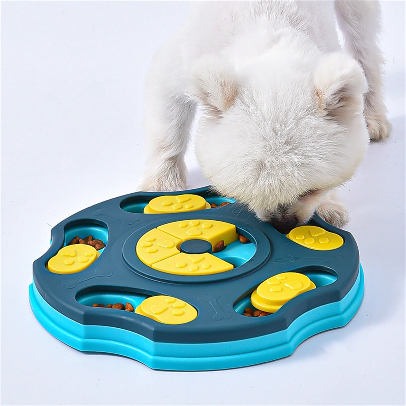 Interactive Dog Food Puzzle Bowl